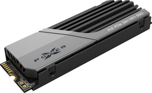 SILICON POWER PCIe Gen 4x4 XS70 Internal solid state drive SSD 4TB M.2 2280 NVMe 1.4 (SP04KGBP44XS7005) Black, Grey hind ja info | Silicon Power Arvuti komponendid | hansapost.ee