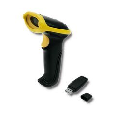 Triipkoodi lugeja Qoltec 50862 Wireless Laser Barcode Scanner 1D | 2.4GHz hind ja info | Nutiseadmed ja lisatarvikud | hansapost.ee