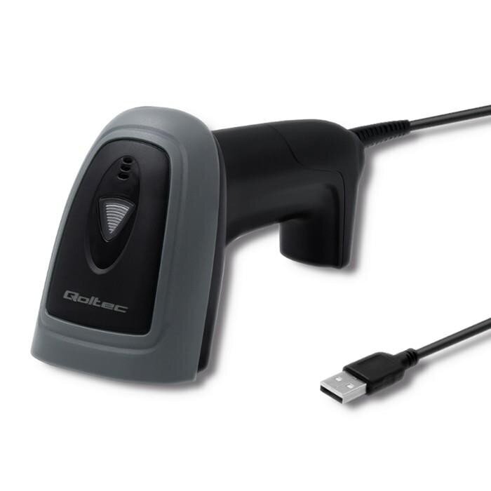 Triipkoodi lugeja Qoltec 50863 Wired QR & BARCODE Scanner | USB hind ja info | Nutiseadmed ja lisatarvikud | hansapost.ee