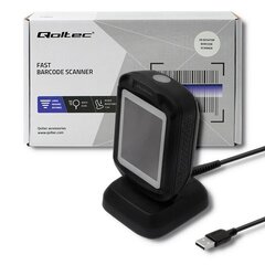 Настольный сканер QR и штрих-кодов | USB Qoltec 50864  цена и информация | Смарттехника и аксессуары | hansapost.ee