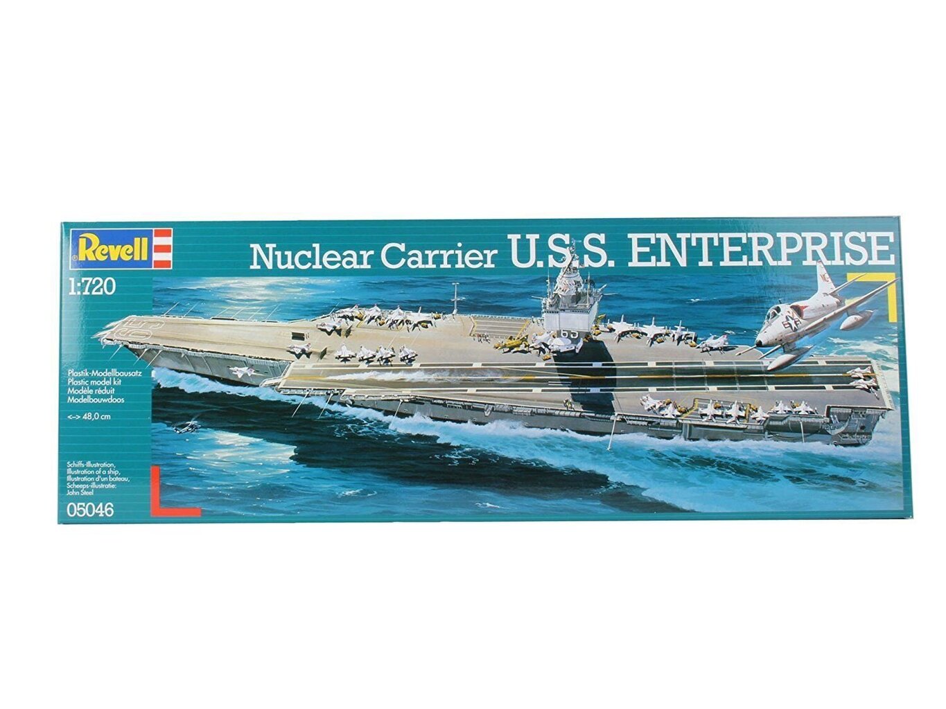 Revell Nuclear Carrier U.S.S. Enterprise цена и информация | Klotsid ja konstruktorid | hansapost.ee