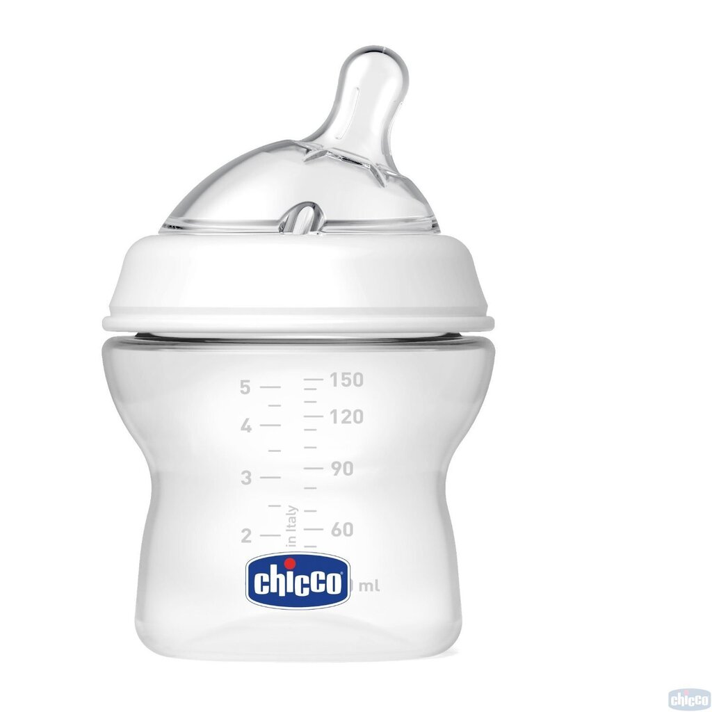 CHICCO NATURAL FEELING Lutipudel, 0m+, 150ml hind ja info | Lutipudelid ja tarvikud | hansapost.ee