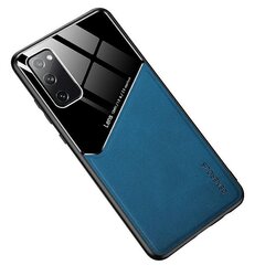 Mocco Lens Leather Back Case for Samsung Galaxy A02s Blue цена и информация | Чехлы для телефонов | hansapost.ee