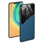 Mocco Lens Leather Back Case for Samsung Galaxy A02s Blue цена и информация | Telefonide kaitsekaaned ja -ümbrised | hansapost.ee