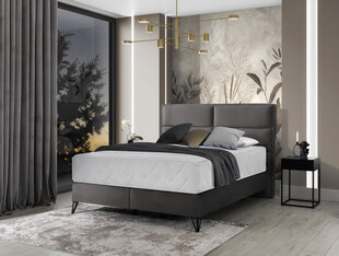 Кровать NORE Safiro, 160x200 см, темно-серый цвет цена и информация | Кровати | hansapost.ee