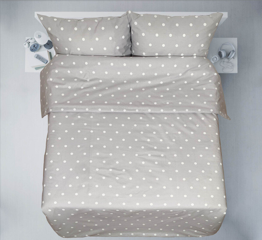 Puuvillane voodipesukomplekt 240x220 cm, 4-osaline hind ja info | Voodipesu | hansapost.ee