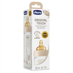 Бутылочка для кормления Chicco Original Touch коричневая, 2 мес. + 250 мл цена и информация | Бутылочки и аксессуары | hansapost.ee