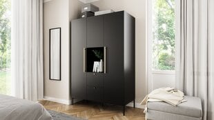 Шкаф NORE Lanzzi, черный цвет цена и информация | Шкафы | hansapost.ee