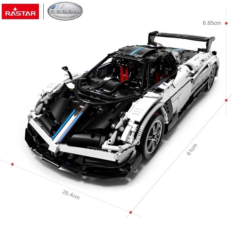 Automudel-ehitaja Rastar Pagani Huayra BC Bricks 97910 hind ja info | Mänguasjad poistele | hansapost.ee