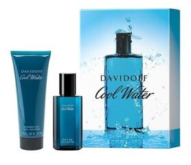 Komplekt Davidoff Cool Water Man: EDT meestele 40 ml + dušigeel 75 ml price and information | Perfumes for men | hansapost.ee