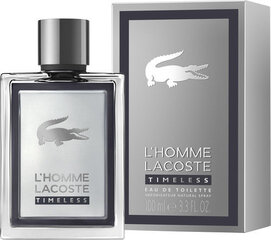 Туалетная вода Lacoste L'Homme TIimeless EDT для мужчин 100 мл цена и информация | Мужские духи | hansapost.ee