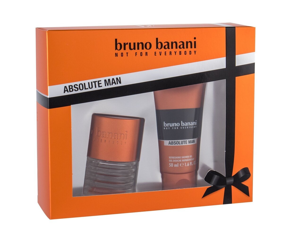 Komplekt Bruno Banani Absolute Man meestele: tualettvesi EDT 30 ml + dušigeel 50 ml hind ja info | Parfüümid meestele | hansapost.ee