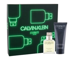 Набор для мужчин Calvin Klein Eternity: EDT для мужчин 50 мл + средство для мытья тела и волос 100 мл цена и информация | Мужские духи | hansapost.ee