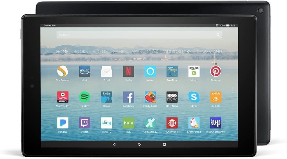 10.1" Amazon Fire HD10 2021 32GB , WiFi , black hind ja info | Tahvelarvutid | hansapost.ee