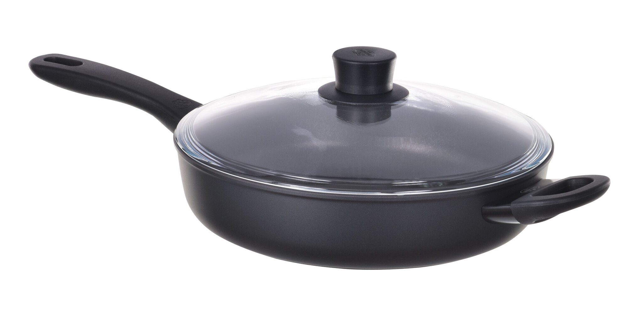 Ballarini Avola Sauté frying pan with 2 handles and lid, titanium, 28 cm, 75002-914-0 цена и информация | Pannid | hansapost.ee