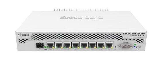 MIKROTIK CCR1009-7G-1C-PC L6 9xC 1GB juhtmega ruuter цена и информация | Ruuterid | hansapost.ee