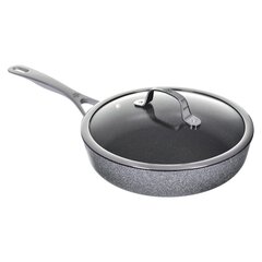 Сковорода Ballarini Salina Granitium 1H frying pan with lid granite 75002-812-0, 28 см цена и информация | Cковородки | hansapost.ee