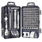 Riff 115 Compact Screewdriver & Repair Toolkit Set with 115 elements into 2-Sided Carryig Box цена и информация | Telefoniosad ja parandamise tööriistad | hansapost.ee