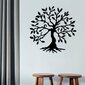 Metallist seinadekoratsioon Tree 3, 60x60 cm hind ja info | Sisustuselemendid | hansapost.ee