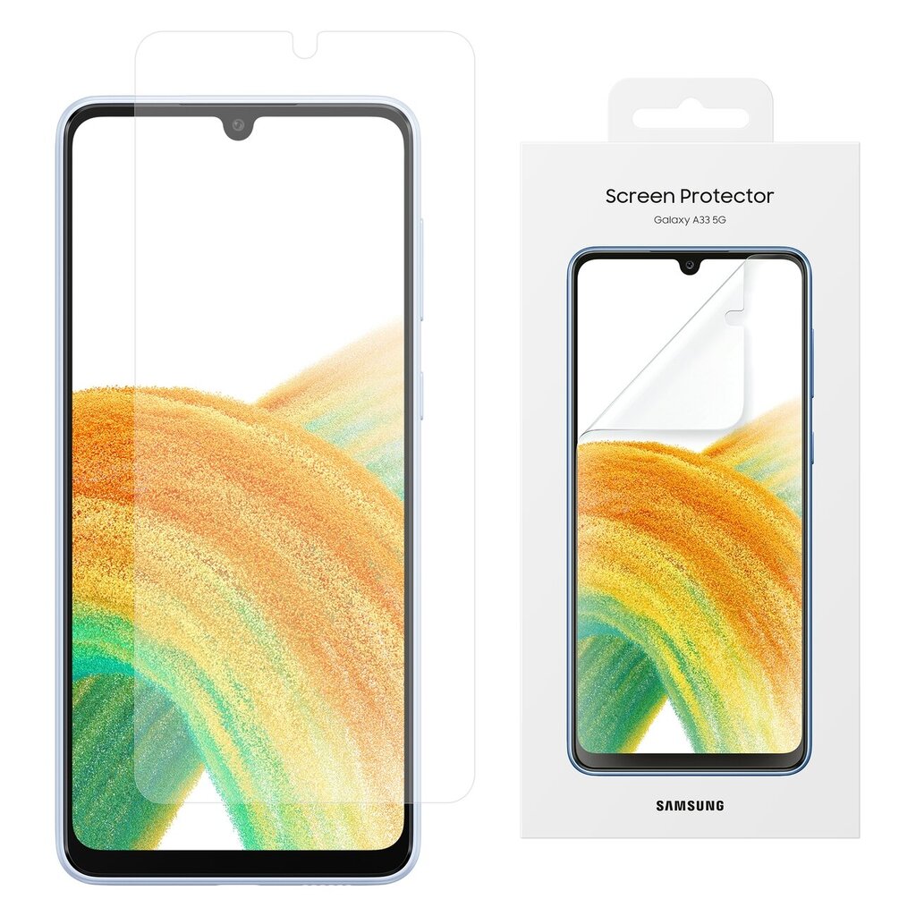 Samsung screen film for Samsung Galaxy A33 5G (EF-UA336CTEGWW) цена и информация | Ekraani kaitseklaasid ja kaitsekiled | hansapost.ee