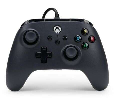 PowerA Wired Xbox Controller Black цена и информация | Mängupuldid | hansapost.ee