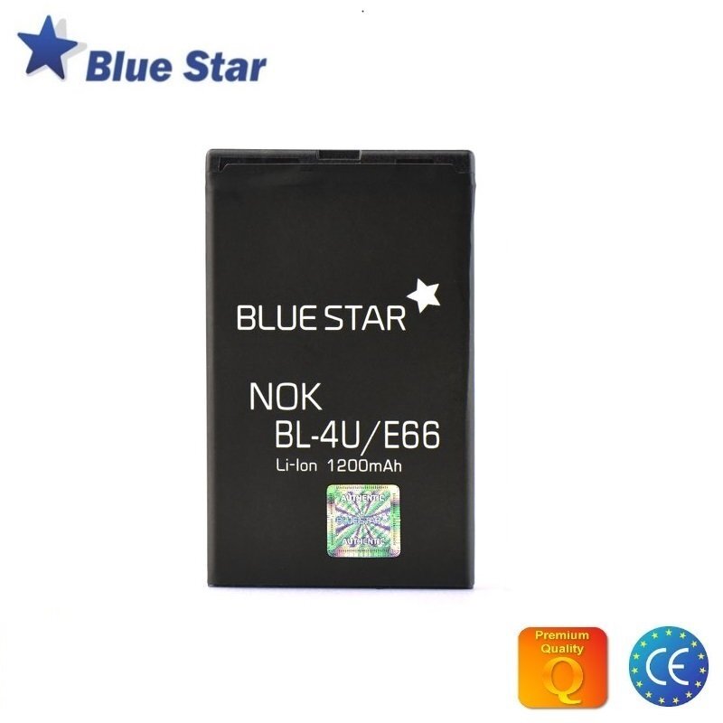 BlueStar Battery Nokia E66 E75 C5-03 3120 Classic 8800 Arte Saphire 1200 mAh Li-Ion Analog BL-4U цена и информация | Ekraani kaitseklaasid ja kaitsekiled | hansapost.ee