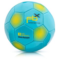 Футбольный мяч Meteor FBX, размер 3, синий цена и информация | Футбольные мячи | hansapost.ee