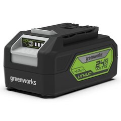 Аккумулятор 24V Akumulator 4Ah GREENWORKS G24B4 -  2926807 цена и информация | Аккумуляторы | hansapost.ee