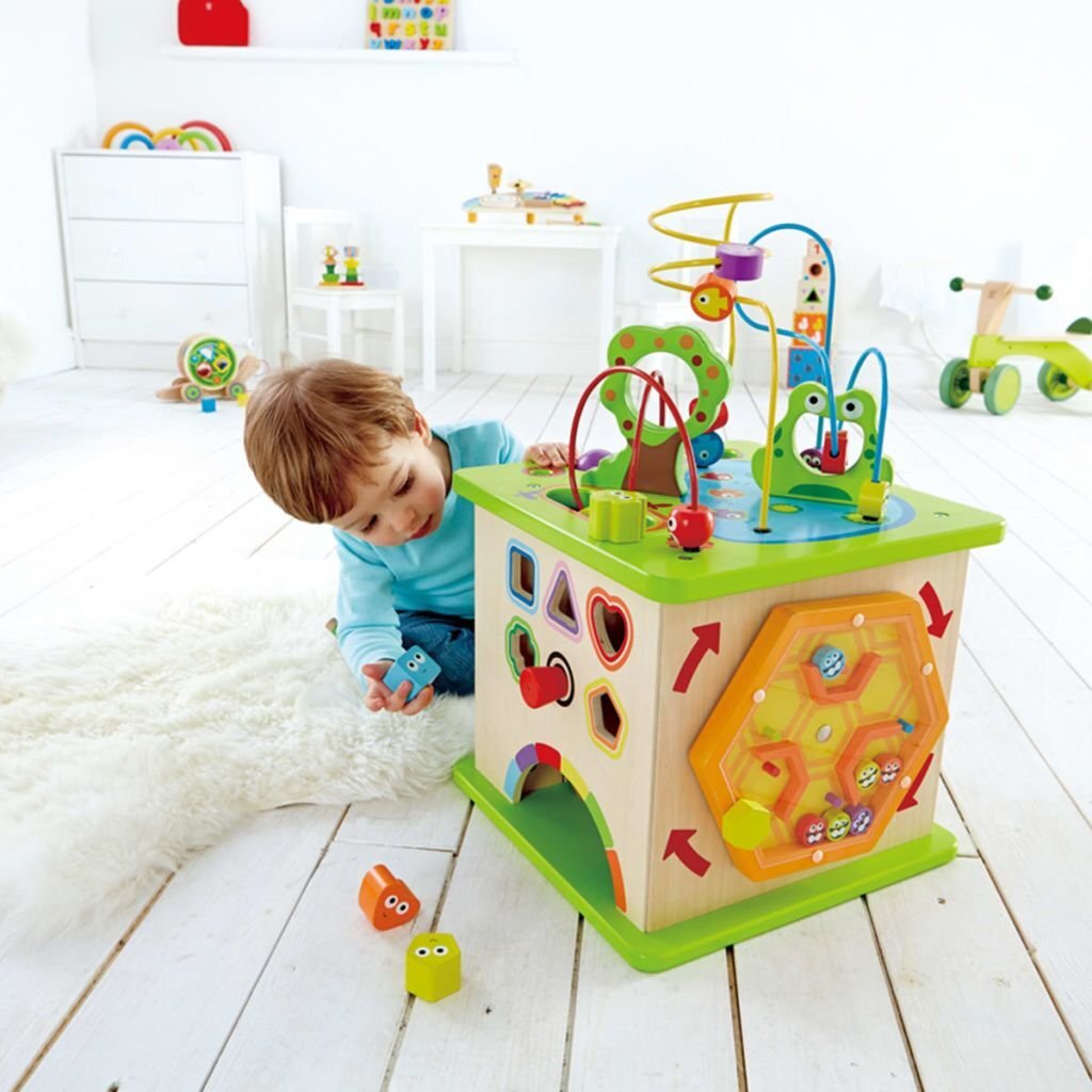 Hape Country Critters mängukuubik E1810 hind ja info | Arendavad laste mänguasjad | hansapost.ee