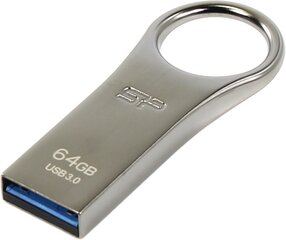 Silicon Power Jewel J80 USB flash drive 64 GB USB Type-A 3.2 Gen 1 (3.1 Gen 1) Titanium цена и информация | USB накопители данных | hansapost.ee