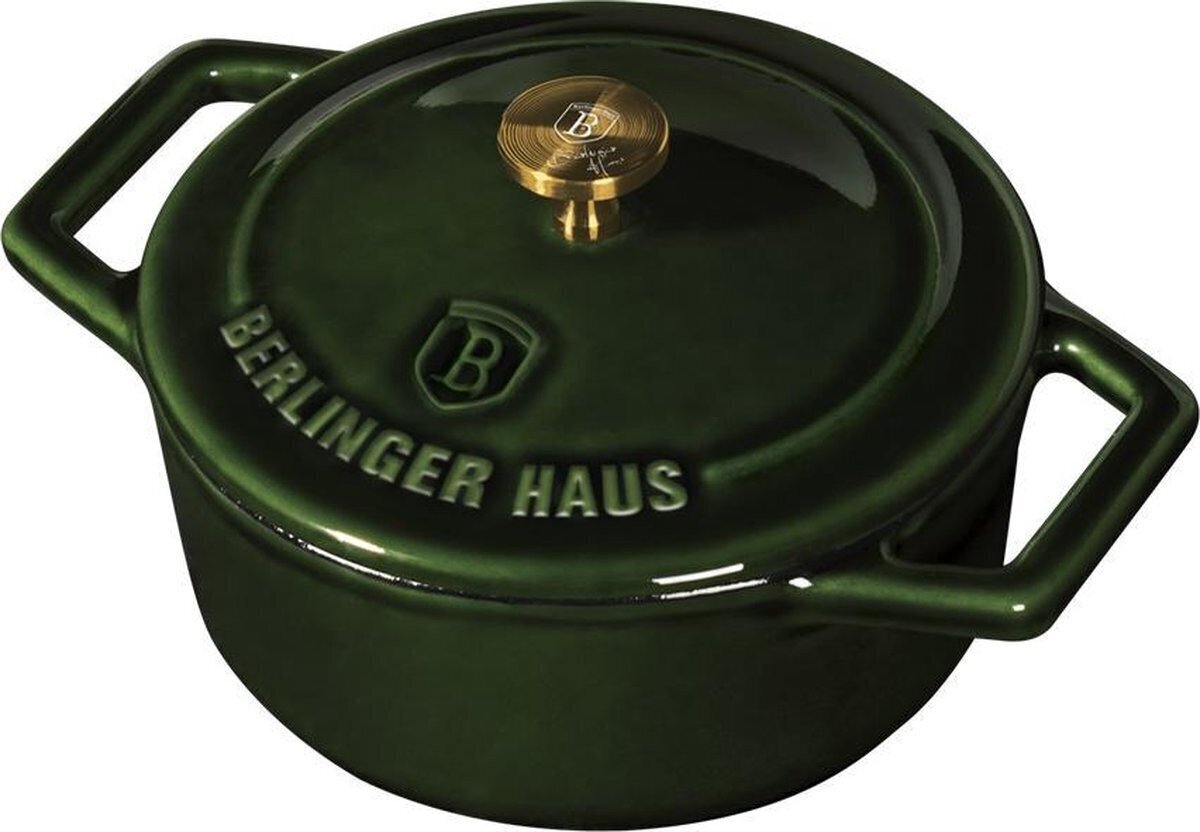 Malmpott 10 cm BERLINGER HAUS BH/6501 Emerald Strong Mold Seria цена и информация | Potid | hansapost.ee