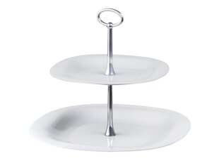 Luminarc двухэтажная сервировочная тарелка Carine цена и информация | Посуда, тарелки, обеденные сервизы | hansapost.ee