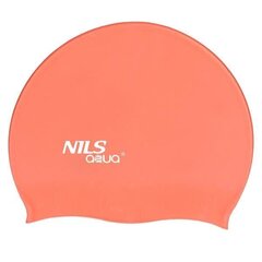 Ujumismüts Nils Aqua G50, oranž hind ja info | Ujumismütsid | hansapost.ee