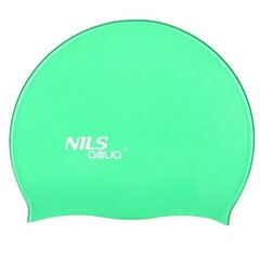Шапочка для плавания Nils Aqua SH86, светло-зеленая цена и информация | Шапки для плавания | hansapost.ee