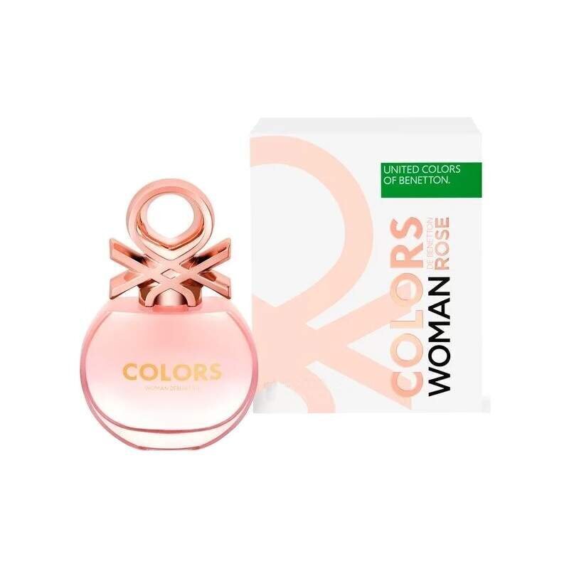 Tualettvesi Benetton Colors Rose EDT naistele, 80 ml цена и информация | Parfüümid naistele | hansapost.ee