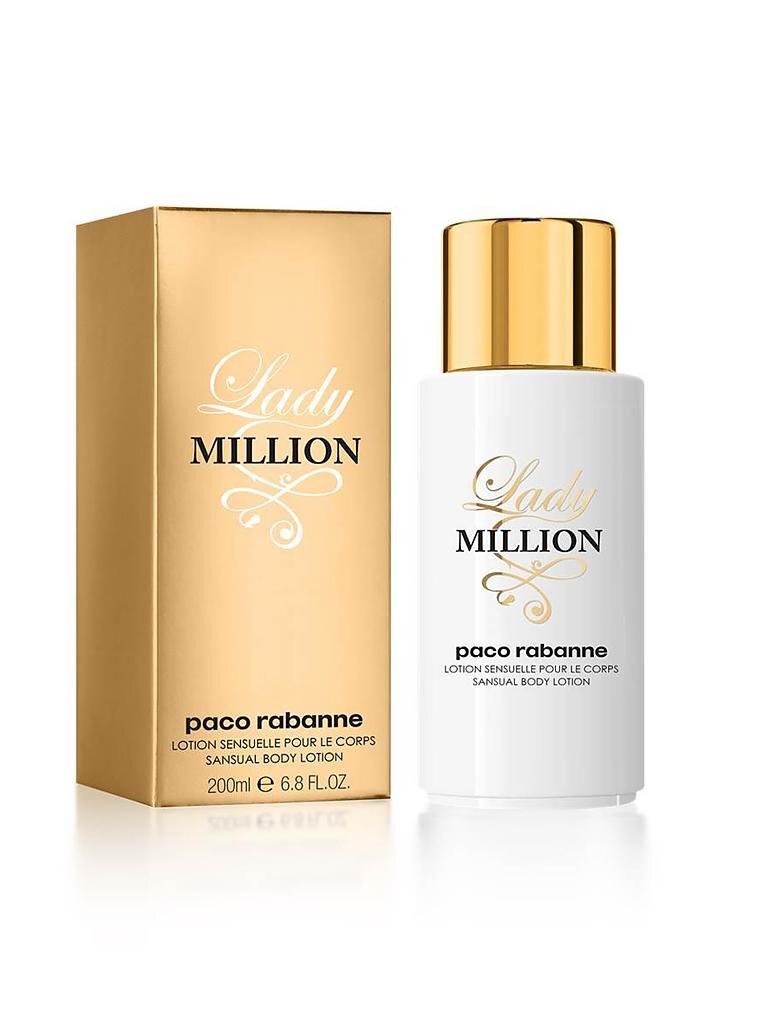 Ihupiim Paco Rabanne Lady Million naistele 200 ml цена и информация | Dušigeelid ja deodorandid naistele | hansapost.ee
