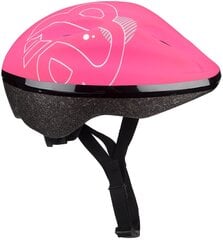 Детский шлем для велосипедистов Nijdam Rosie Road 52-56см, розовый цена и информация | Шлемы | hansapost.ee