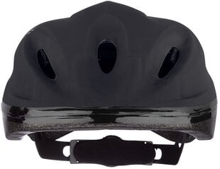 Шлем велосипедиста Nijdam Dark Storm 52-56см, черный цена и информация | Шлемы | hansapost.ee