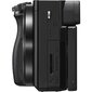 Sony A6100 16-50mm OSS (ILCE-6100L), Must цена и информация | Fotoaparaadid | hansapost.ee