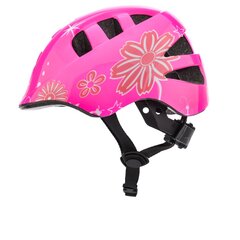Детский велосипедный шлем Meteor KS08, розовый цена и информация | Шлемы | hansapost.ee