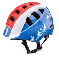 Детский велосипедный шлем Meteor KS08, красный/синий цена и информация | Шлемы | hansapost.ee