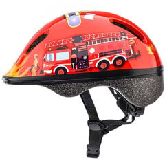 Meteor KS06 Firetracker детский велосипедный шлем, красный цена и информация | Шлемы | hansapost.ee