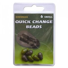 Ühendusdetailid kalastamiseks Drennan Quick Change Beads Small, 6 tk hind ja info | Konksud kalapüügiks | hansapost.ee