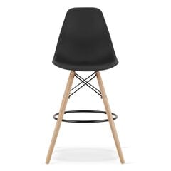 Барный стул Lamal, черный/коричневый цвет цена и информация | Стулья для кухни и столовой | hansapost.ee
