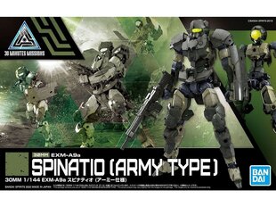 Конструктор Bandai - 30MM EXM-A9a Spinatio [Army Type], 1/144, 62175 цена и информация | Конструкторы и кубики | hansapost.ee