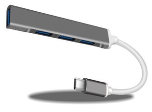 Mocco Type-C Hub 4x USB 3.0 цена и информация | Адаптеры, USB-разветвители | hansapost.ee