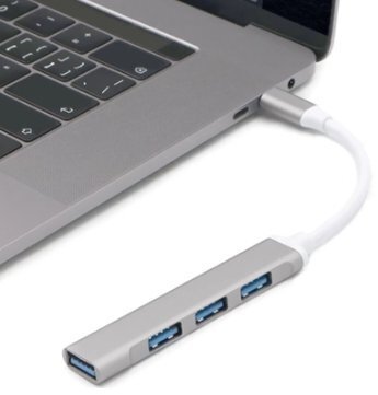 Mocco Type-C Hub 4x USB 3.0 цена и информация | USB adapterid ja jagajad | hansapost.ee