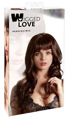 Женский парик Wigged Love, коричневый цена и информация | Костюмы и маски | hansapost.ee