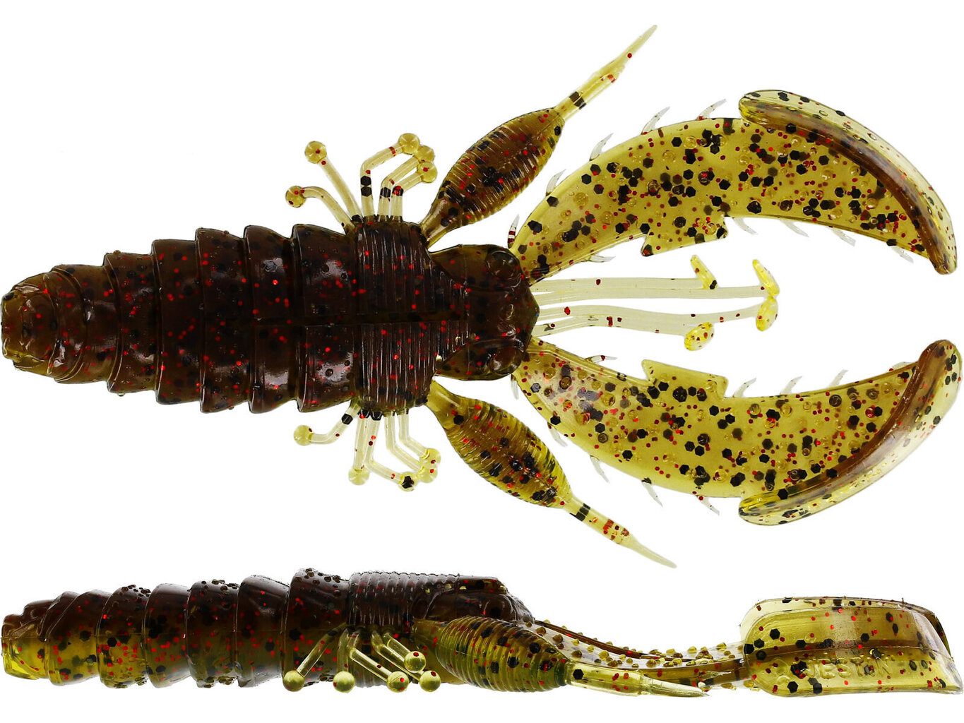 Westin sööt CreCraw creaturebait, 8,5 cm, pruun/kollane hind ja info | Landid, voblerid | hansapost.ee