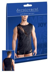 Мужская футболка с сеткой Svenjoyment, S, черная цена и информация | Сексуальное женское белье | hansapost.ee